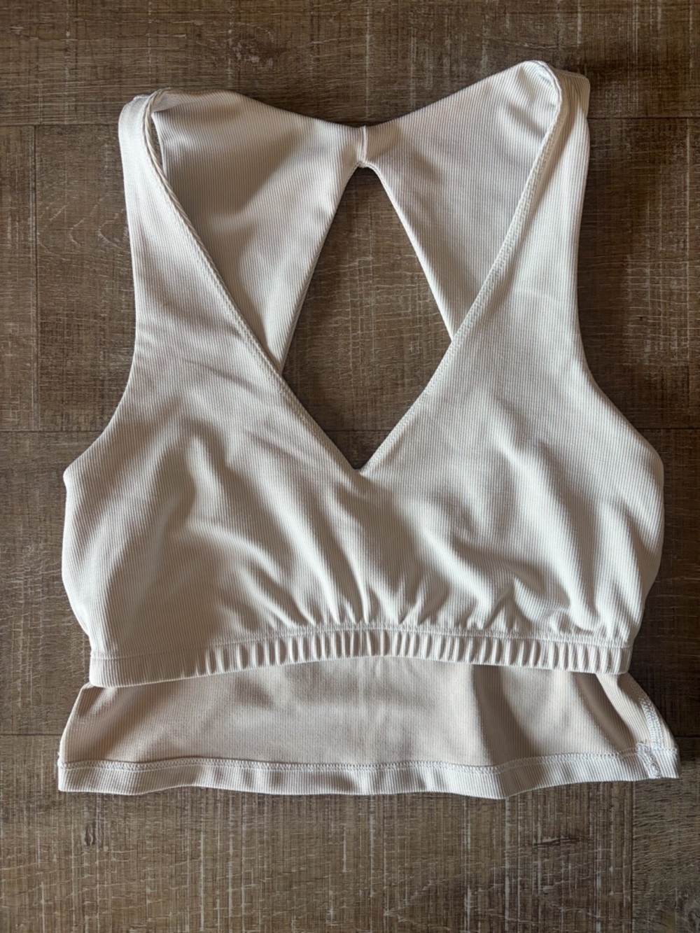 Beyond Yoga Cropped Ribbed Bralette - Picture 3 of 4